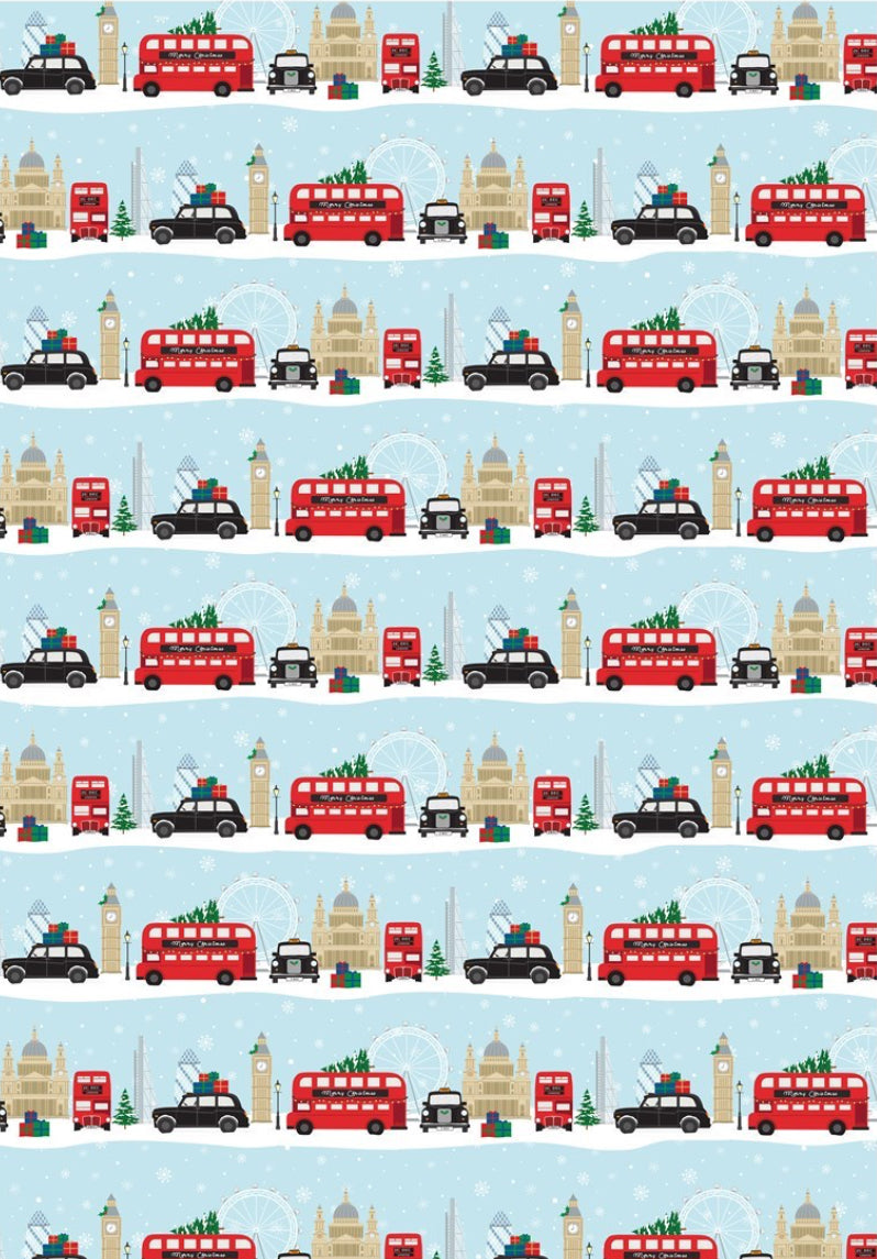 London Scene Gift Wrap