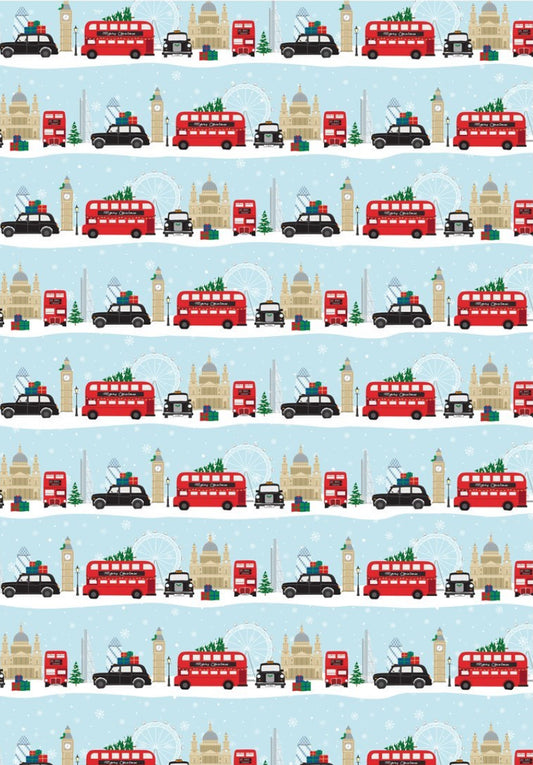 London Scene Gift Wrap