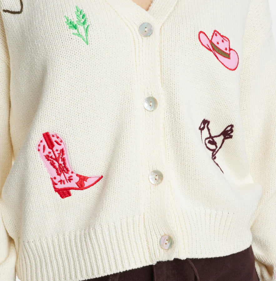 NUWALLY CARDIGAN - Pristine