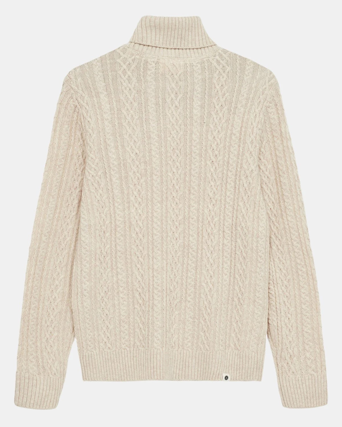 AKSUNE CABLE ROLL NECK