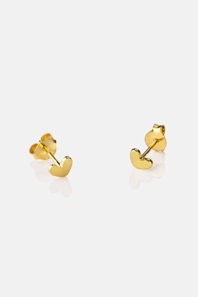 Tiny Heart Studs