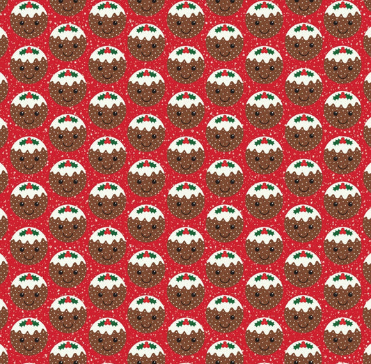 Christmas Pudding Wrapping paper