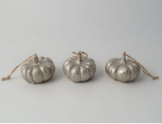 Champagne Pumpkin Tree Decoration