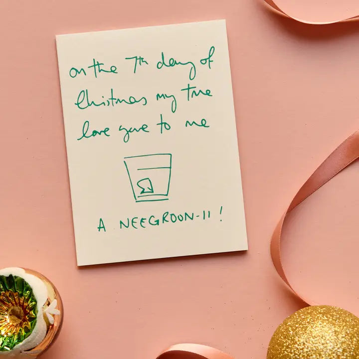 Negroni Christmas Card