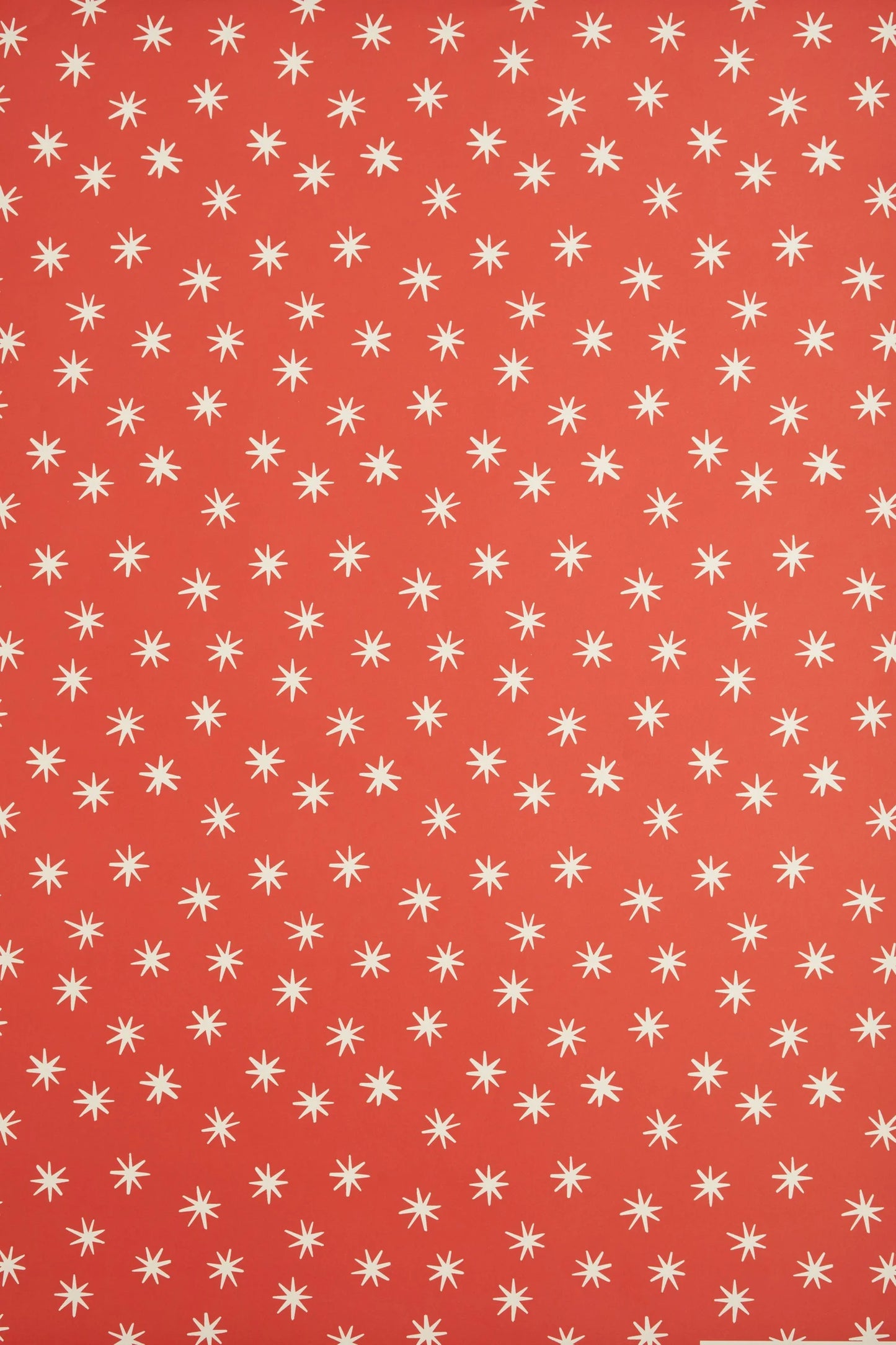 Red Stars Gift Wrap