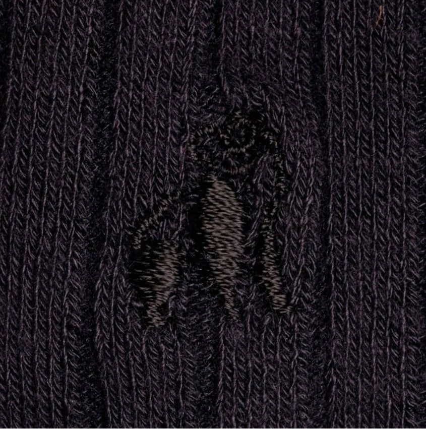 Navy Bamboo Socks