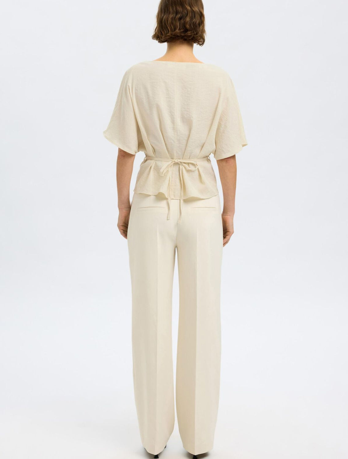SLFMATILDA SS PLEATED TOP