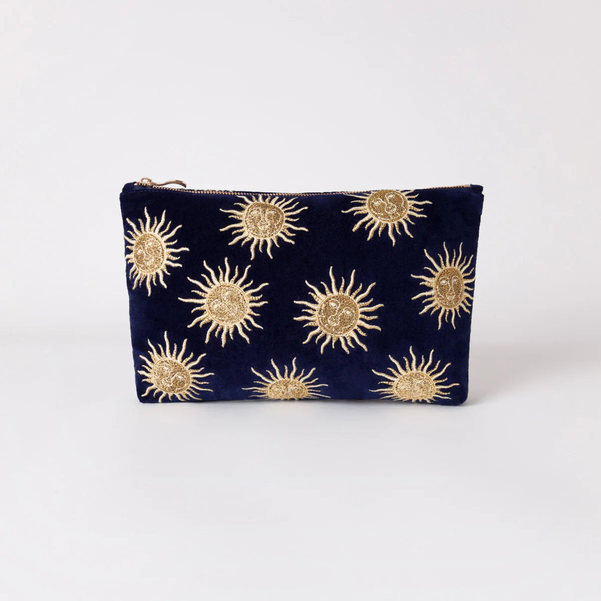 Sun Goddess Velvet Everyday Pouch