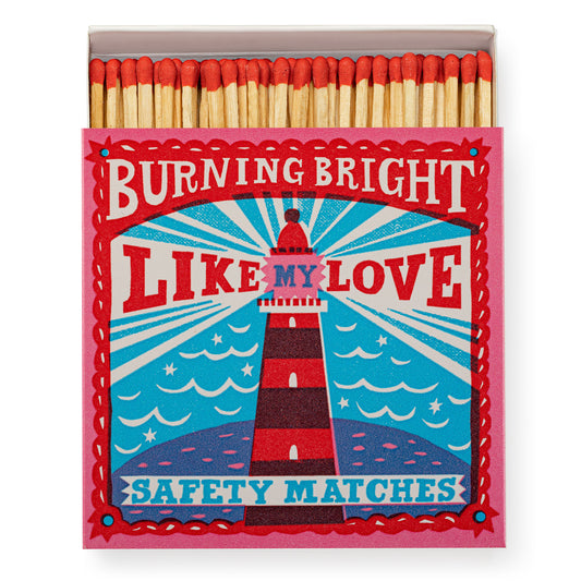 Burning Bright Matchbox