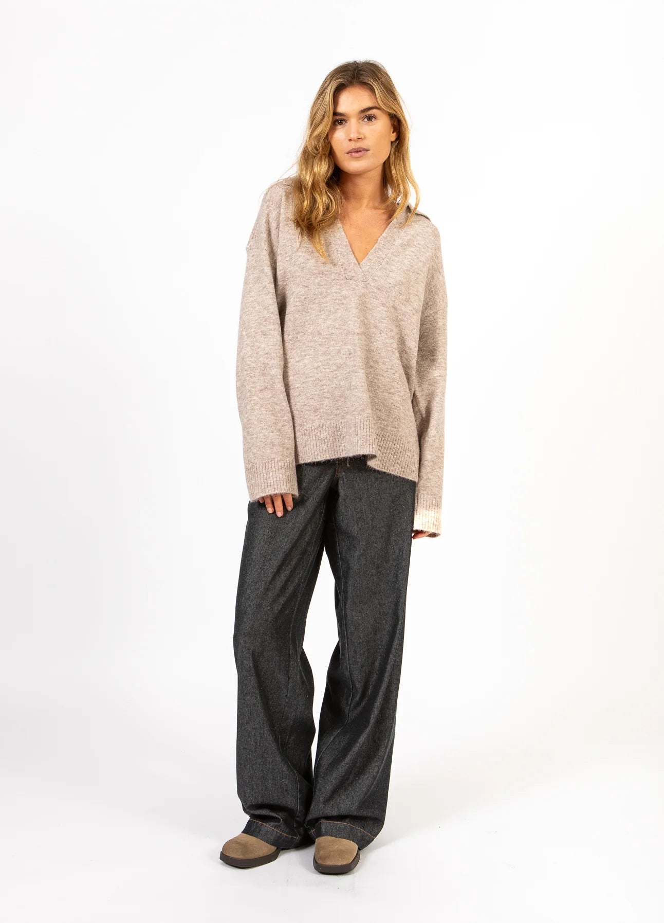 CC Heart EMERIE Polo Sweater
