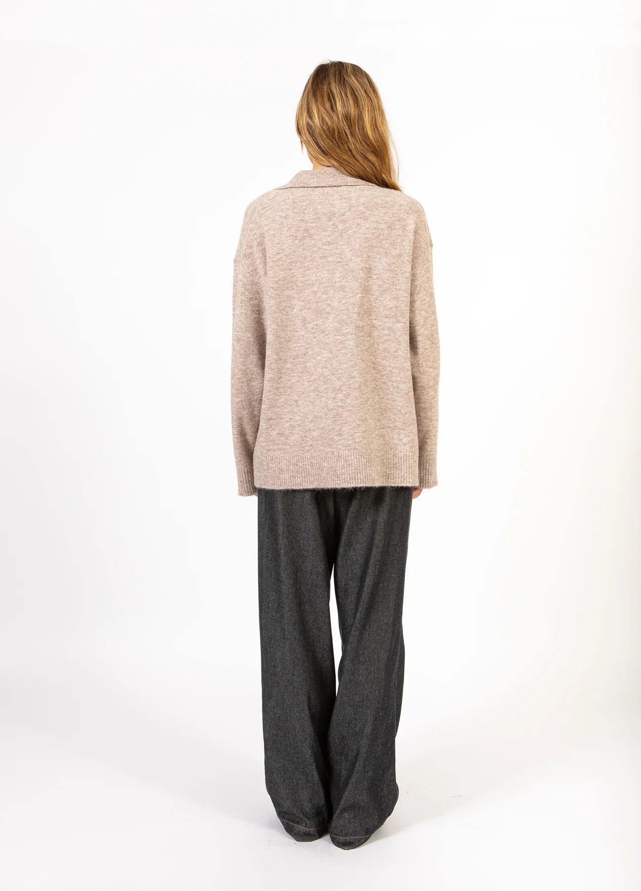 CC Heart EMERIE Polo Sweater