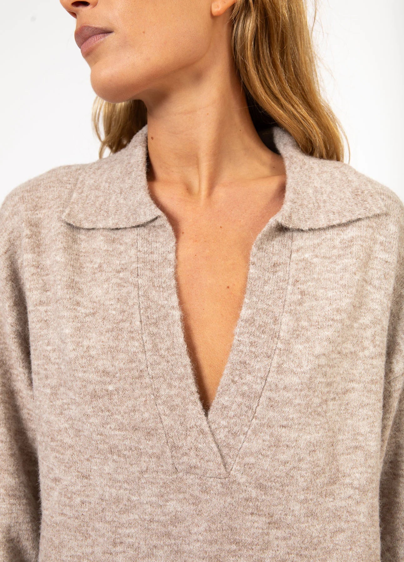 CC Heart EMERIE Polo Sweater
