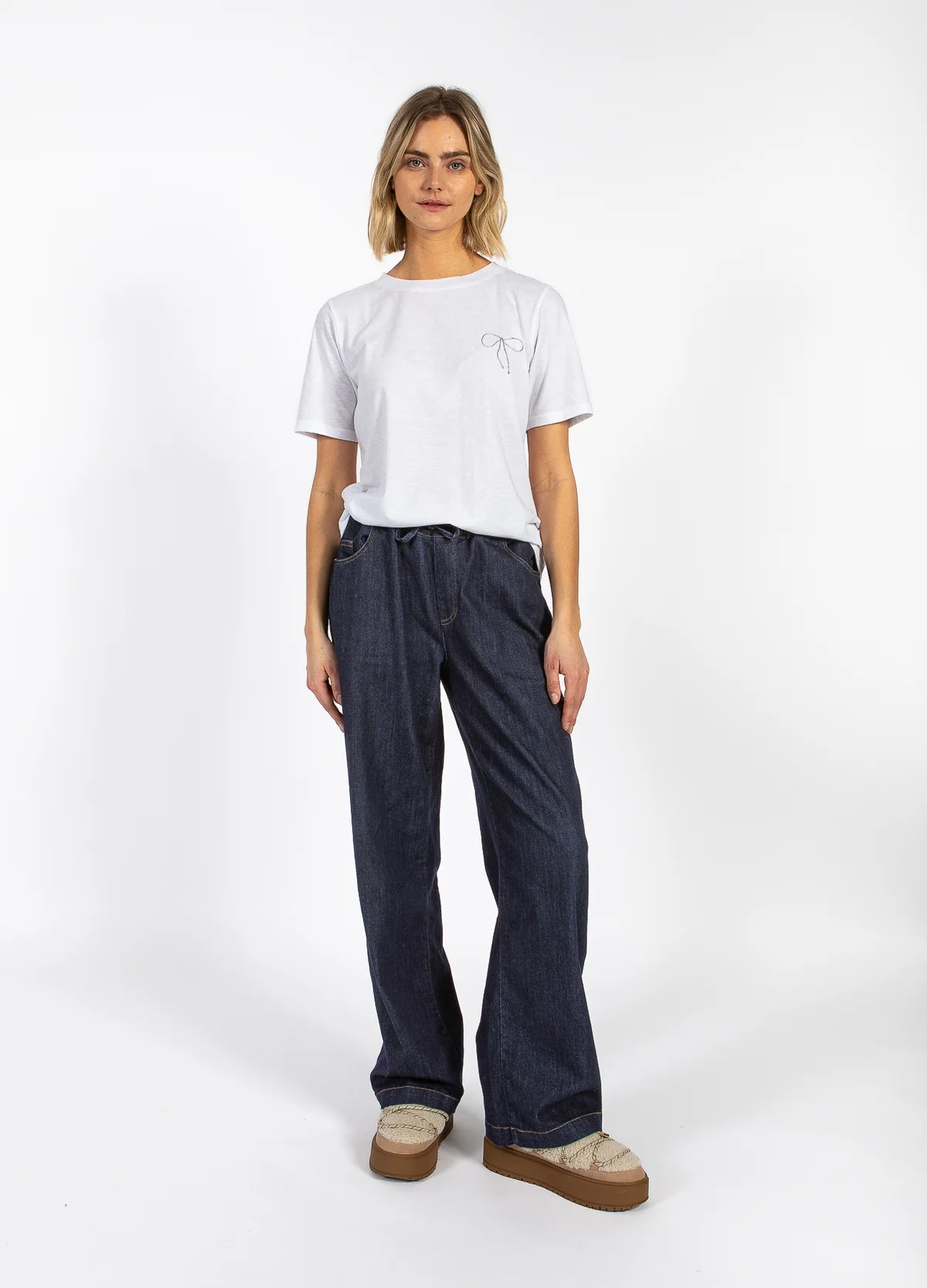 CC Heart TINY BOW Tee