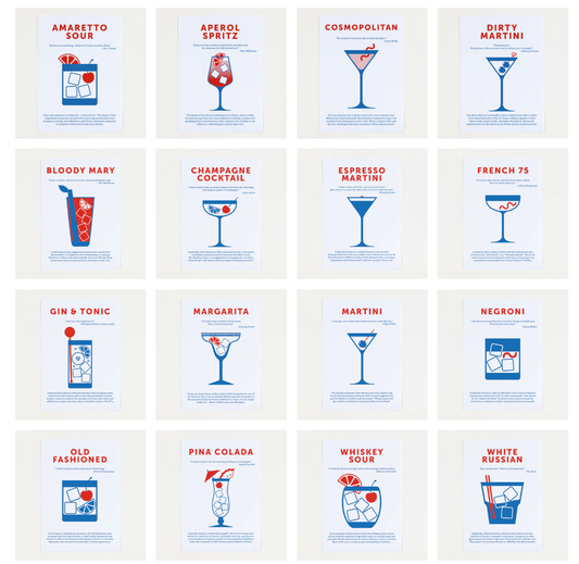 Cocktails - A3 Print