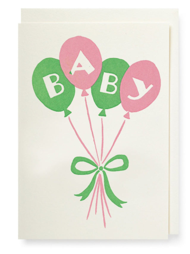 Baby Balloons Card
