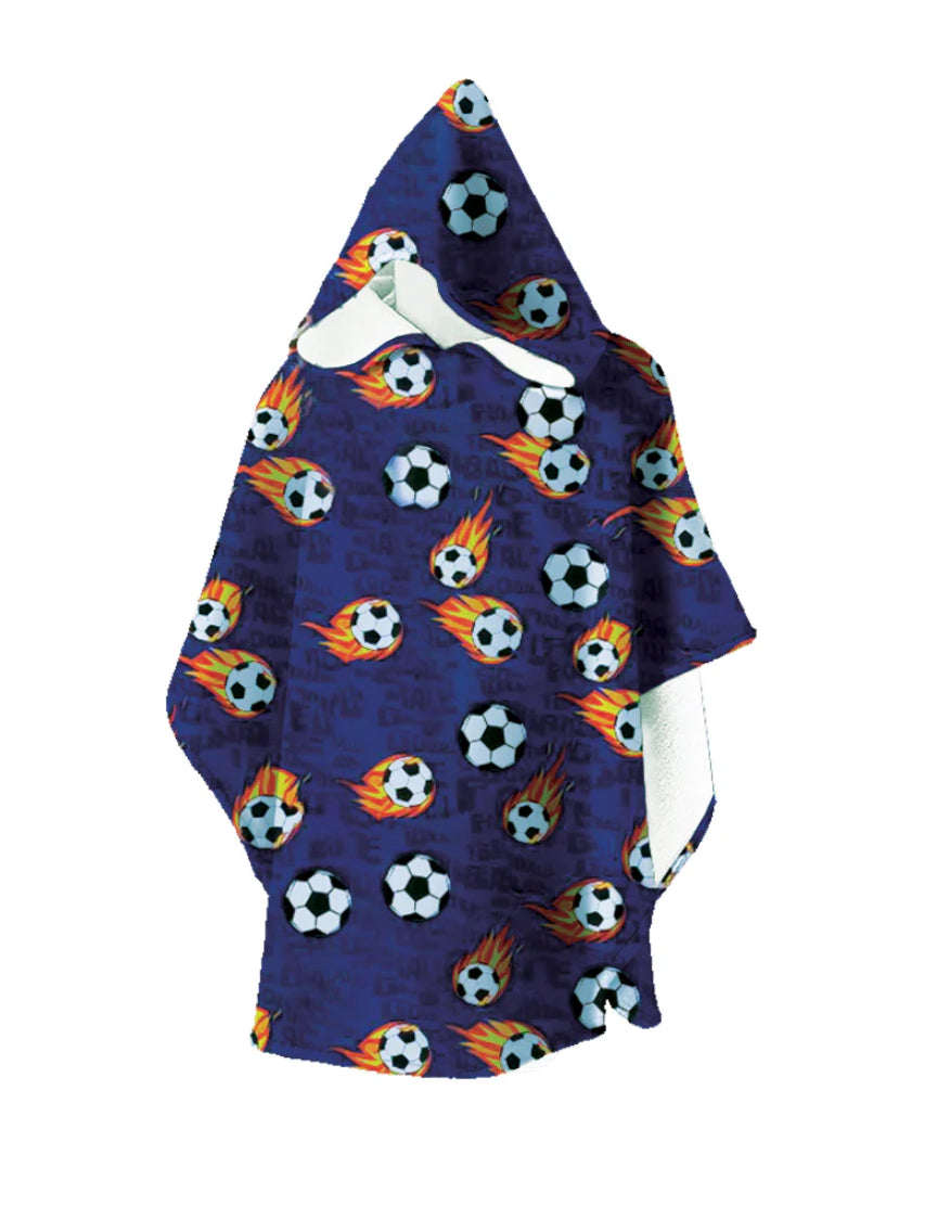 Slipfree Messi Towelling Poncho