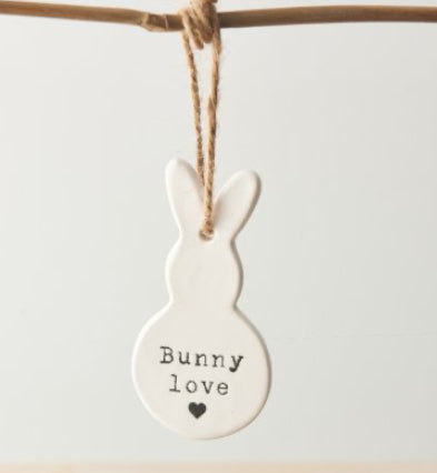 Bunny Love Hanger ,9cm