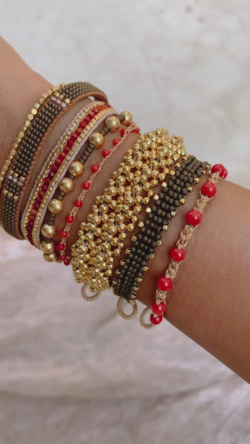 Gold Bente Bracelet