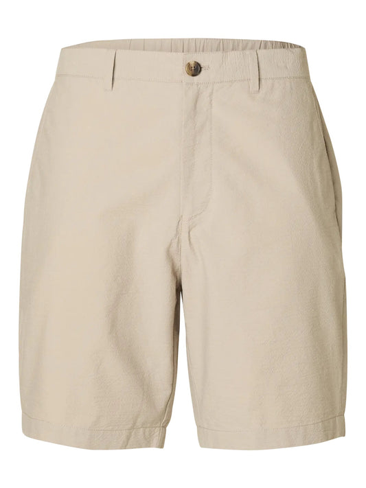 SLHREGULAR-KARL SEERSUCKER SHORTS NOOS