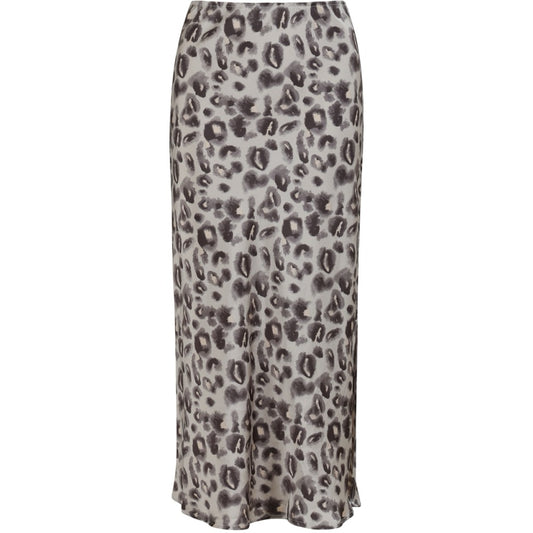 CC Heart SKYLER Midi Skirt - Grey Leo