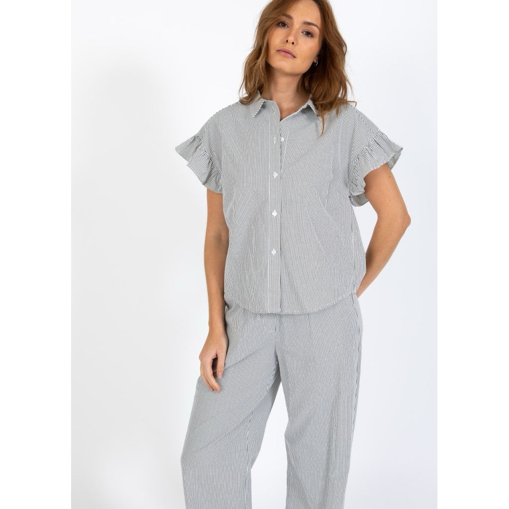 CC Heart GWEN Cotton Frill SS Shirt