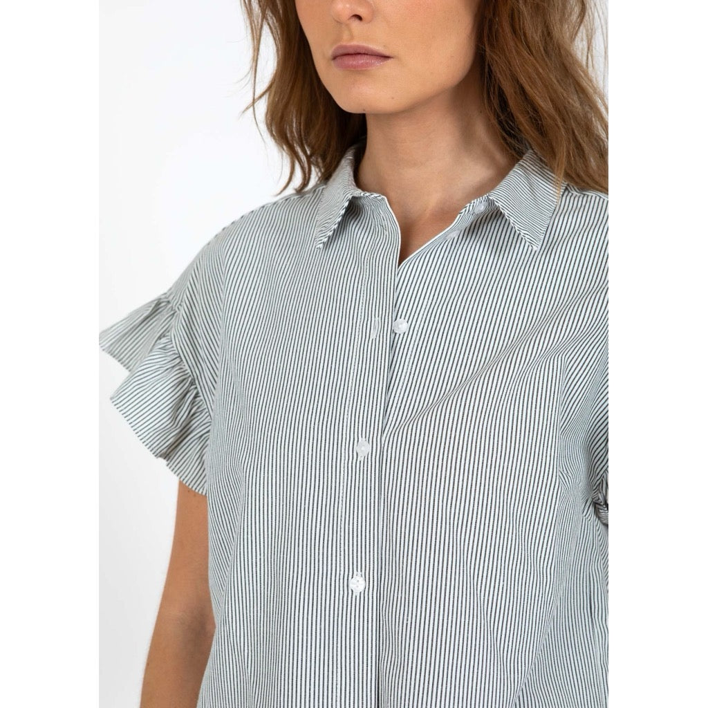 CC Heart GWEN Cotton Frill SS Shirt