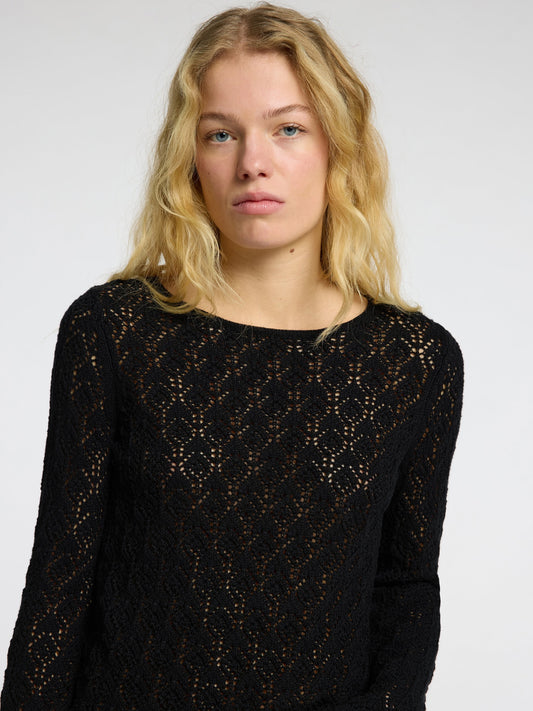 SLFNIVA LS KNIT O-NECK