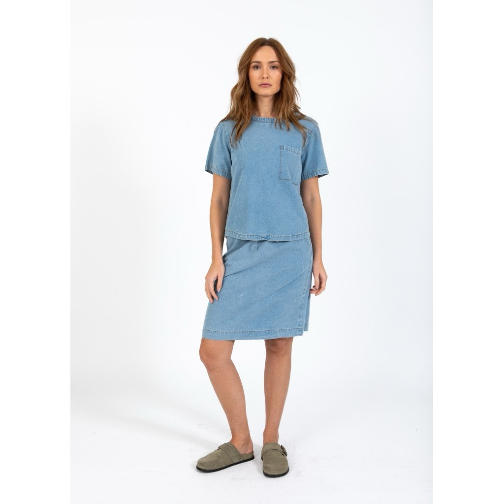 CC Heart ELLIS short denim shirt