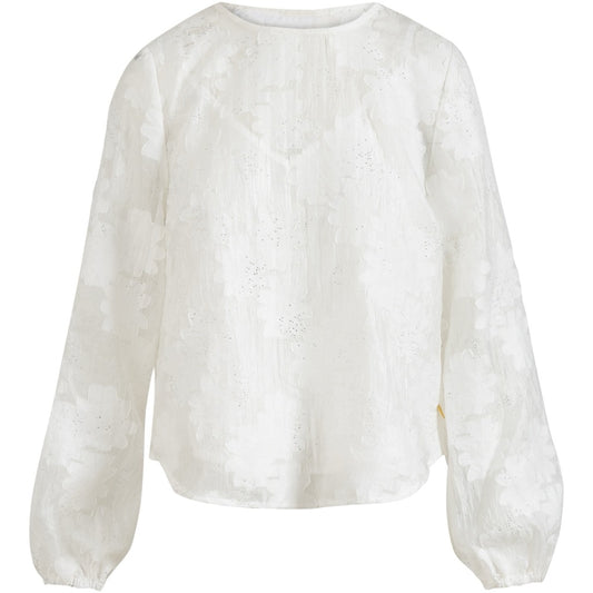 Blouse with Balloon Sleeves