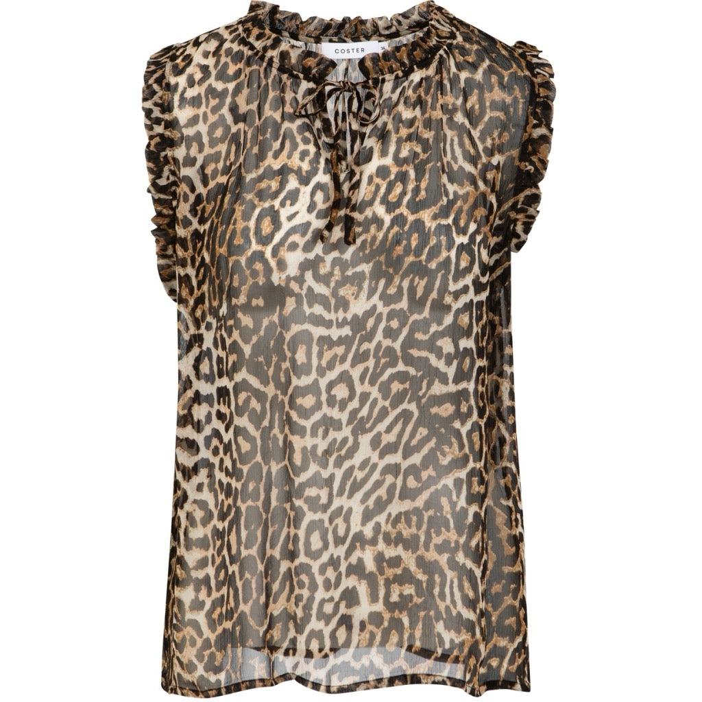 Top in Leopard Print