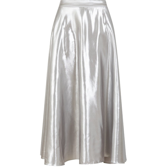 Silver Volume Skirt