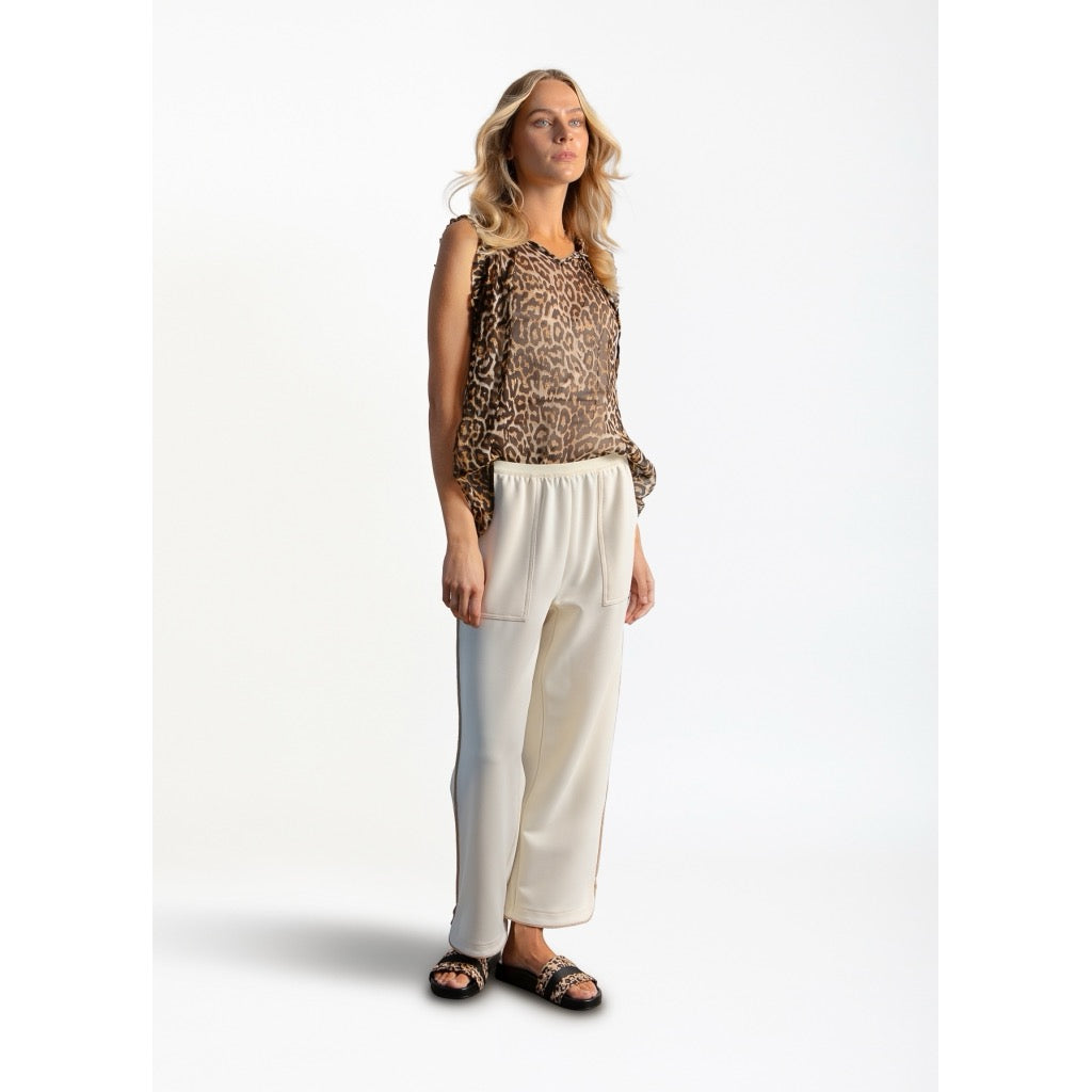 Pants with wide legs - SILLE fit