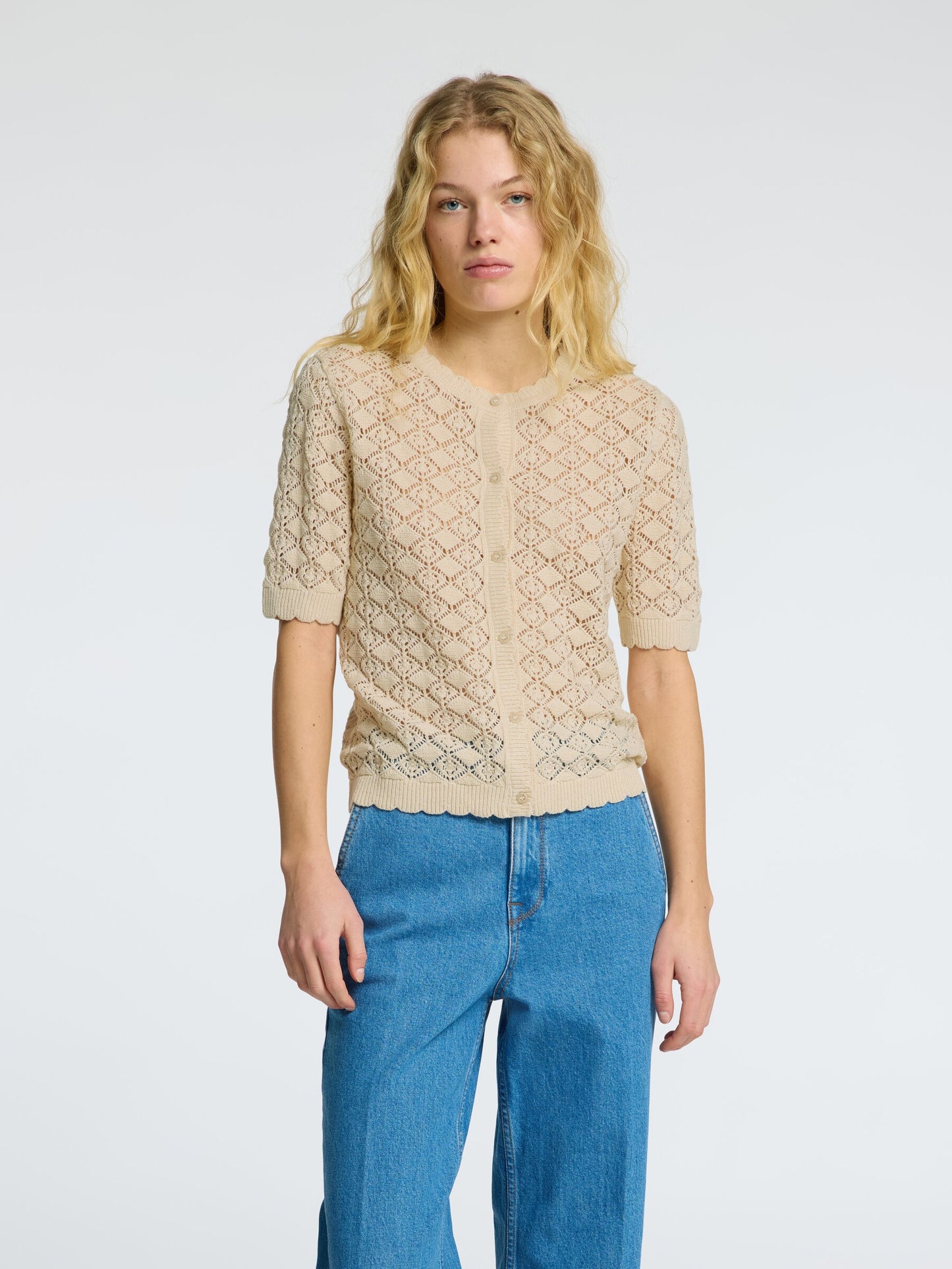SLFSOFIA 2/4 KNIT CARDIGAN