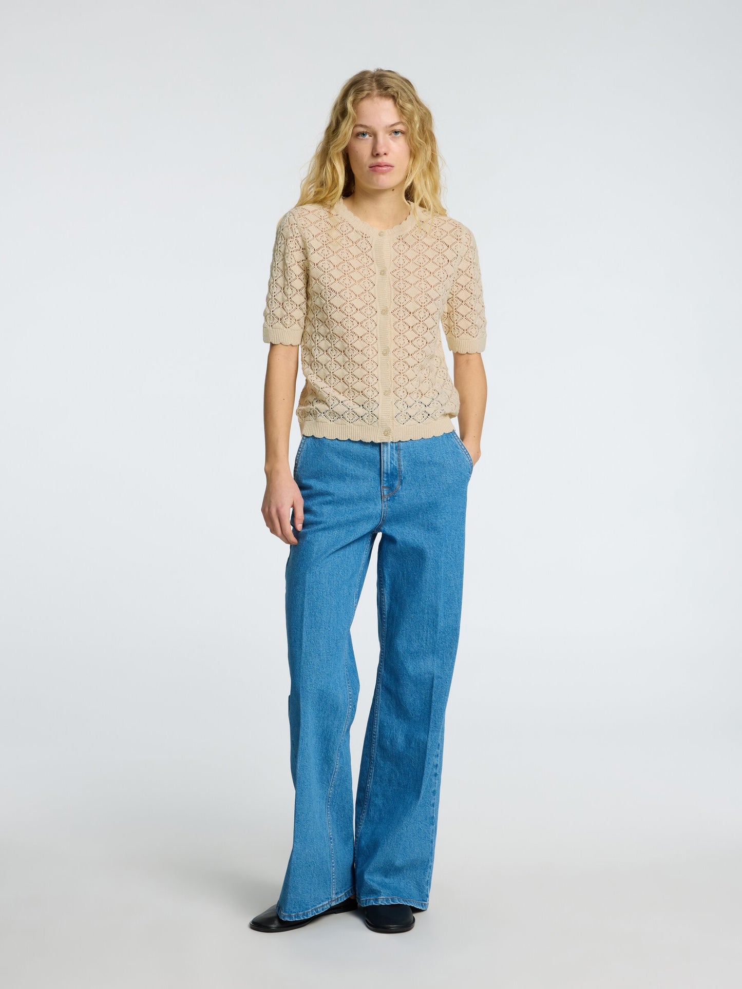 SLFSOFIA 2/4 KNIT CARDIGAN