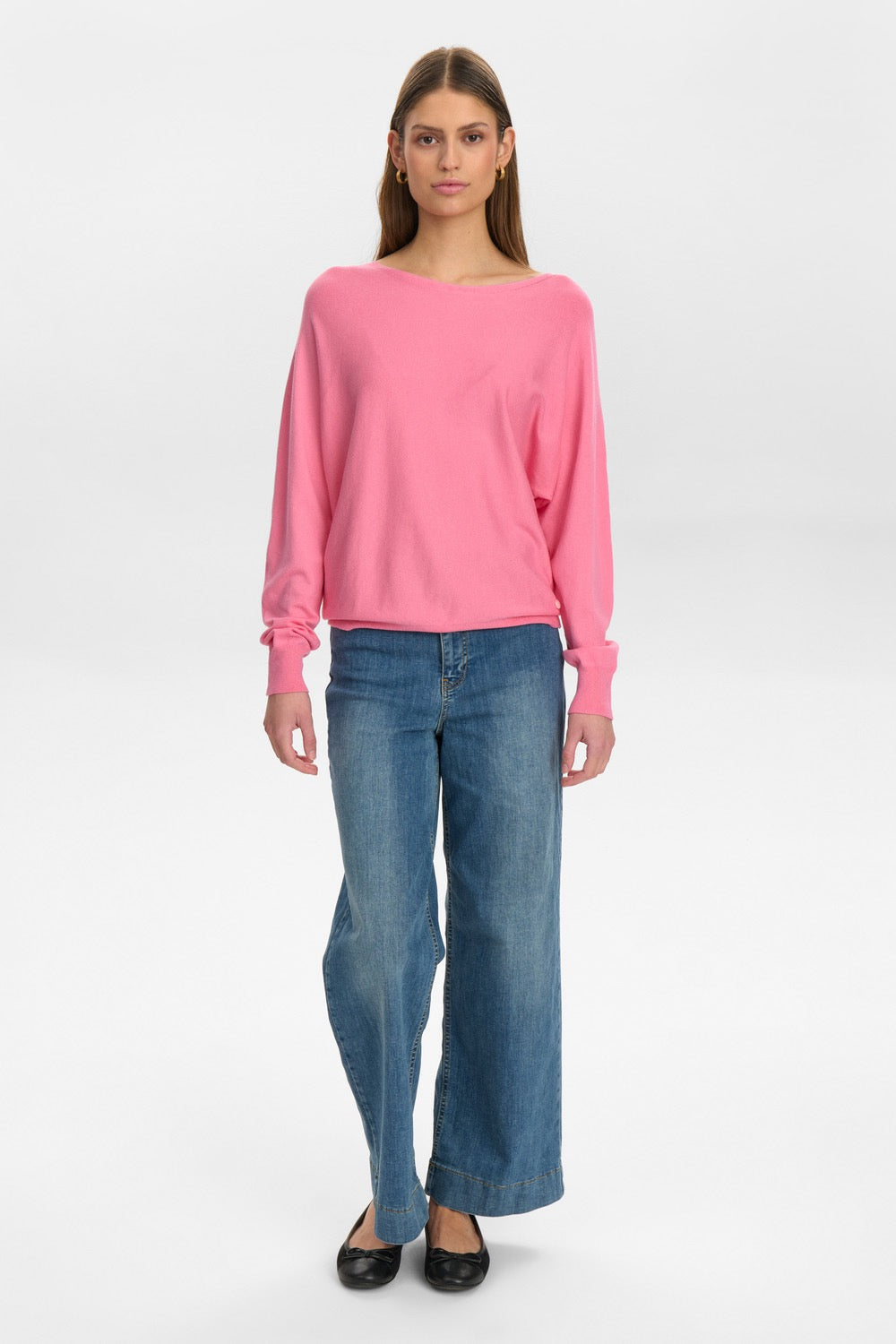Nudaya Pullover - Pink Carnation