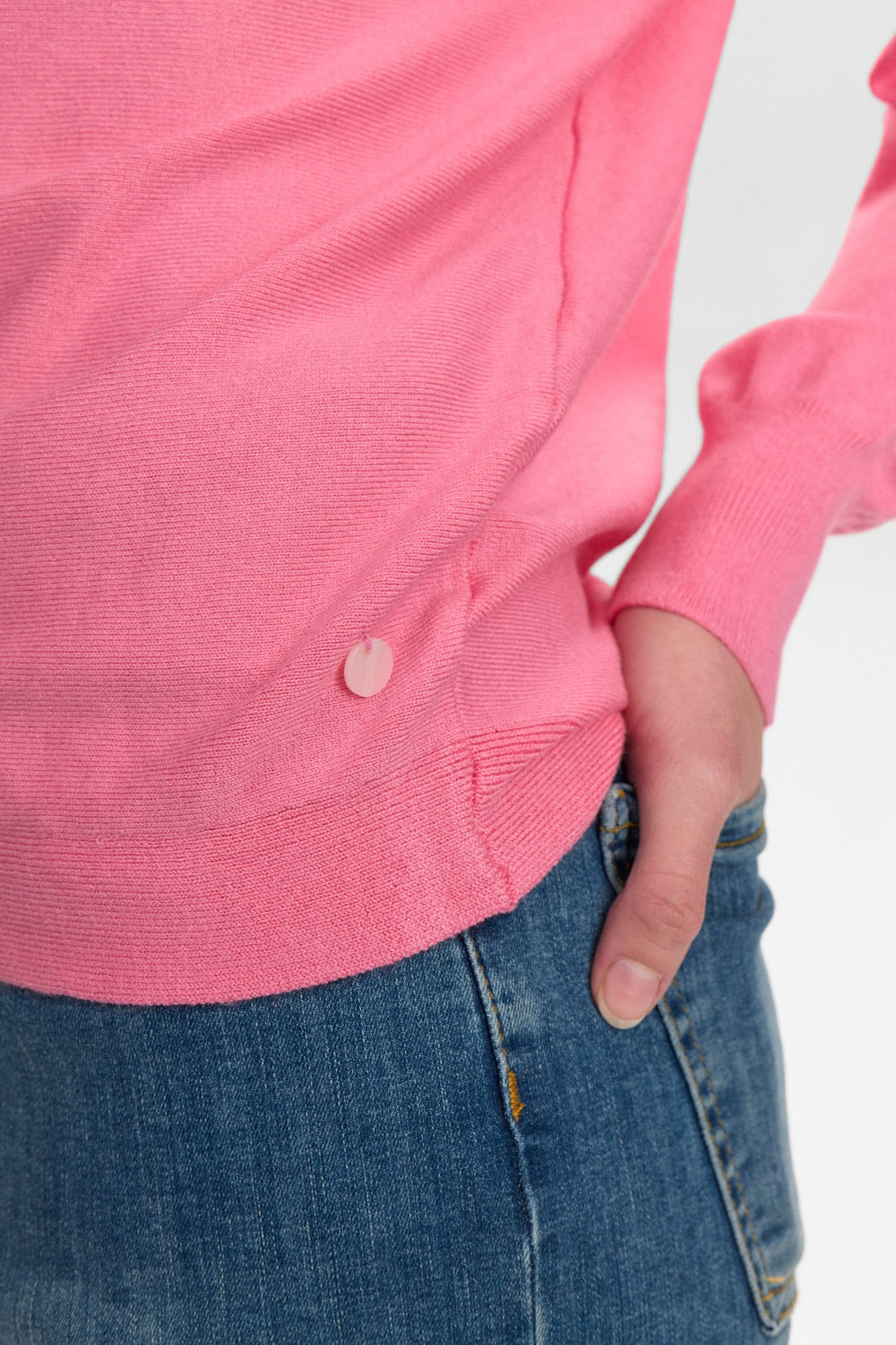 Nudaya Pullover - Pink Carnation