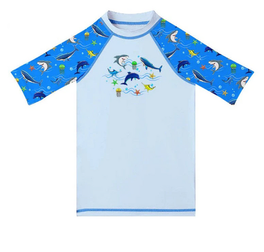 SlipFree Olympos Sea Life Rash Vest