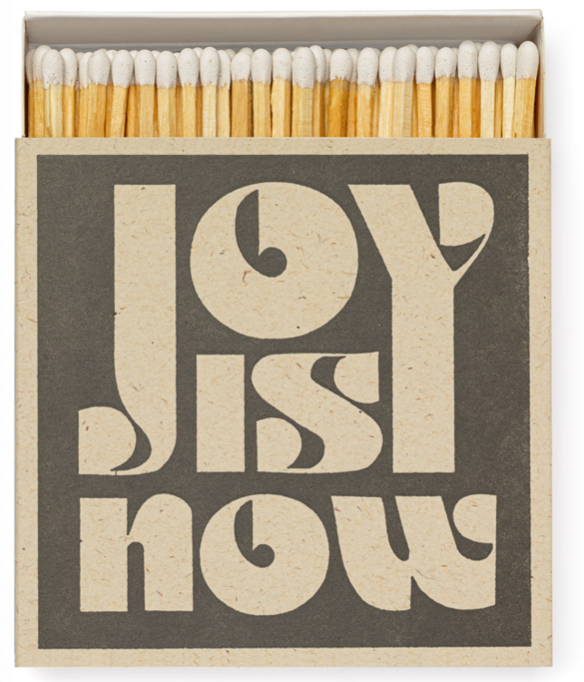 Joy is Now Match Box