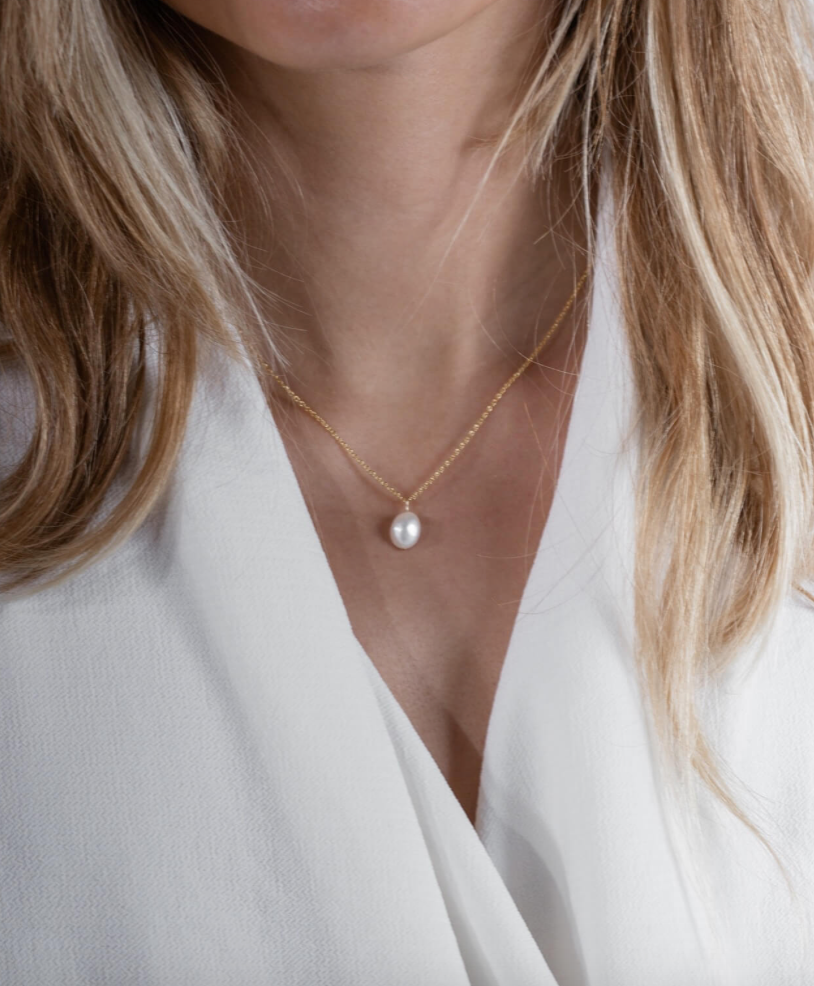 Pearl Gold Necklace