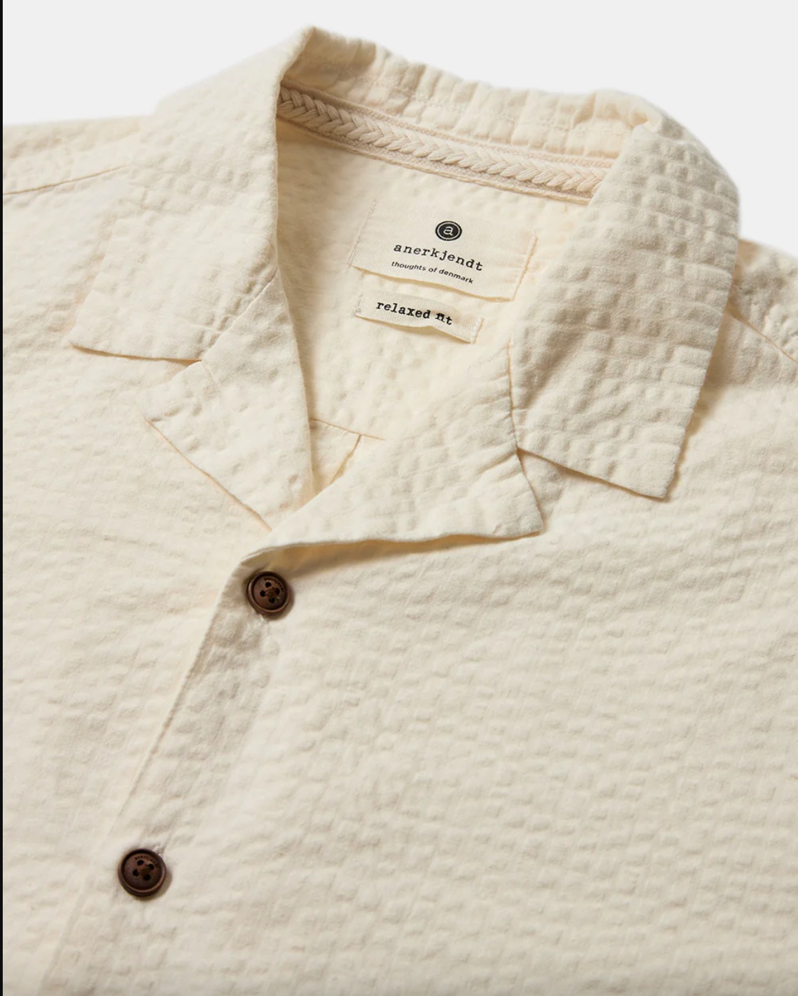 AKLEO SeerSucker Shirt - Tofu
