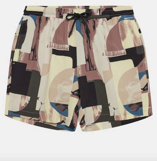 AKSHARK Swim Shorts - Cognac