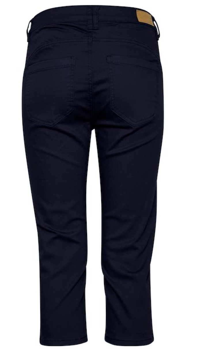 FRVOMAX Capri Trousers - Dark Peacoat Blue