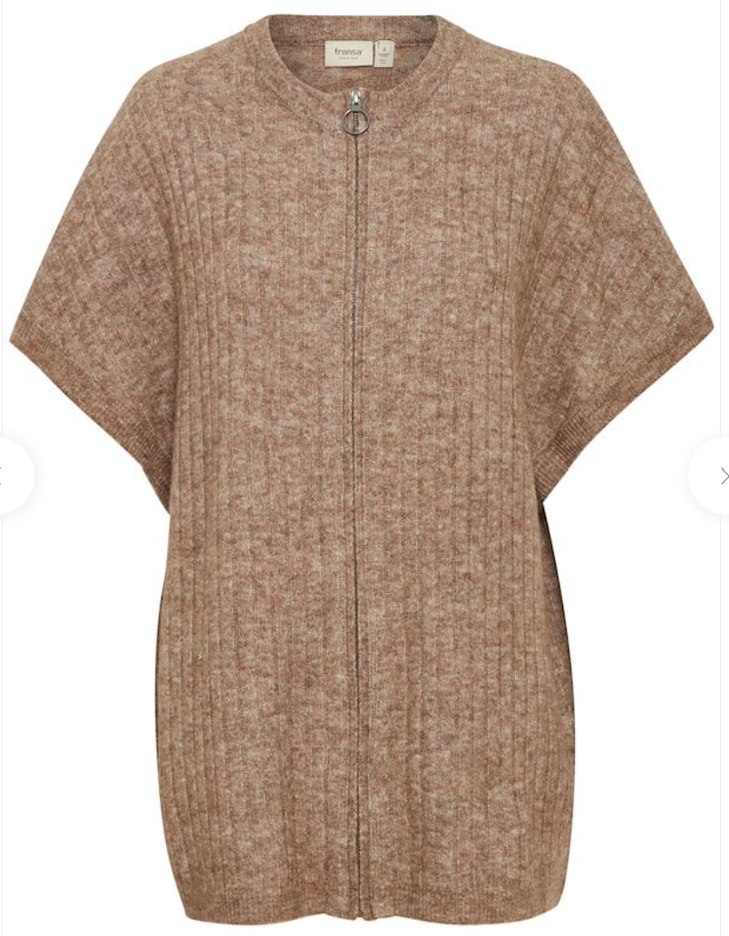 FRSANNY CARDIGAN - RAIN DRUM MELANGE