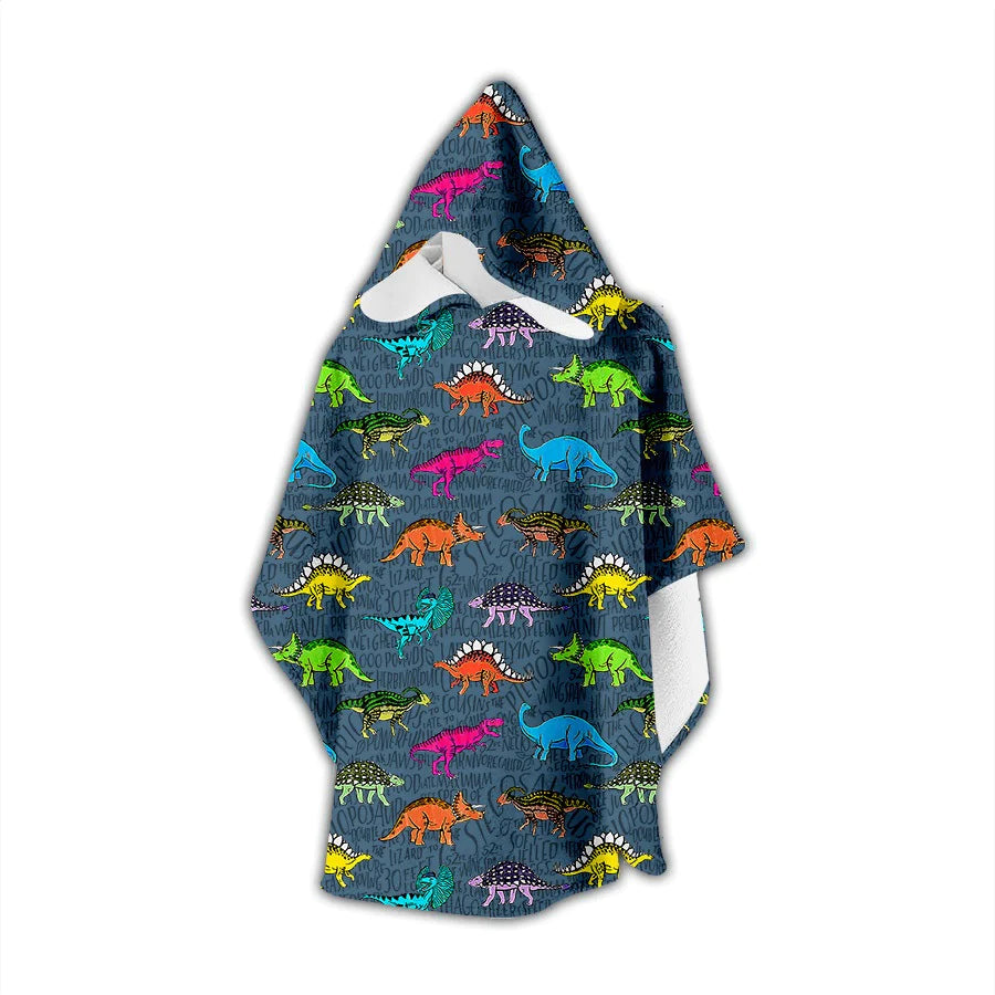 Dinosaur towel online poncho