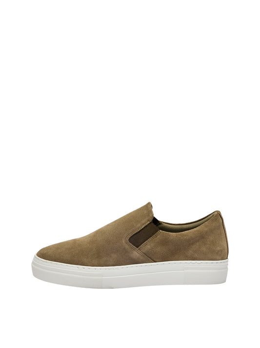 SLHDAVID CHUNKY SUEDE SLIP ON
