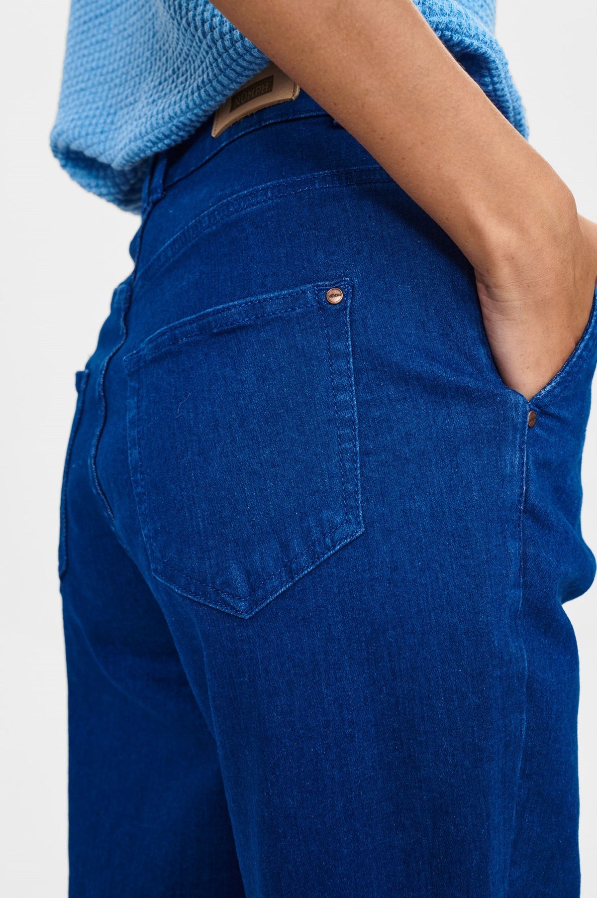 nustormy jeans - vintage blue