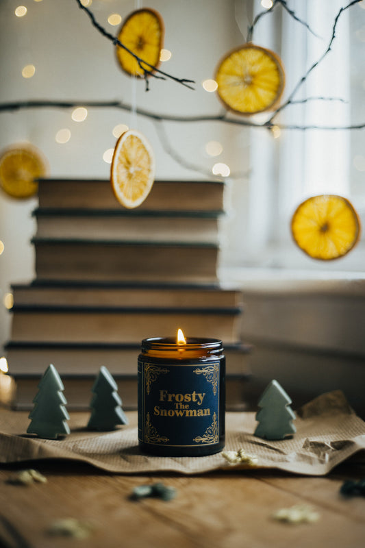 Frosty The Snowman Candle