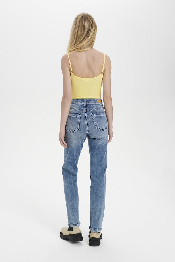 MayaSz Strap Top - Lemon Meringue