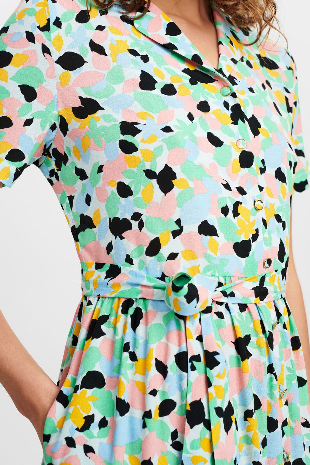 Nuansine Dress - Blue Bell