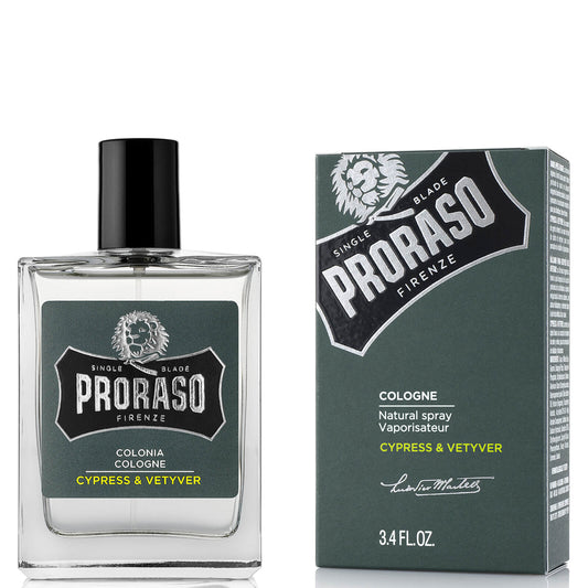 proraso cypress and vetyver cologne 100ml